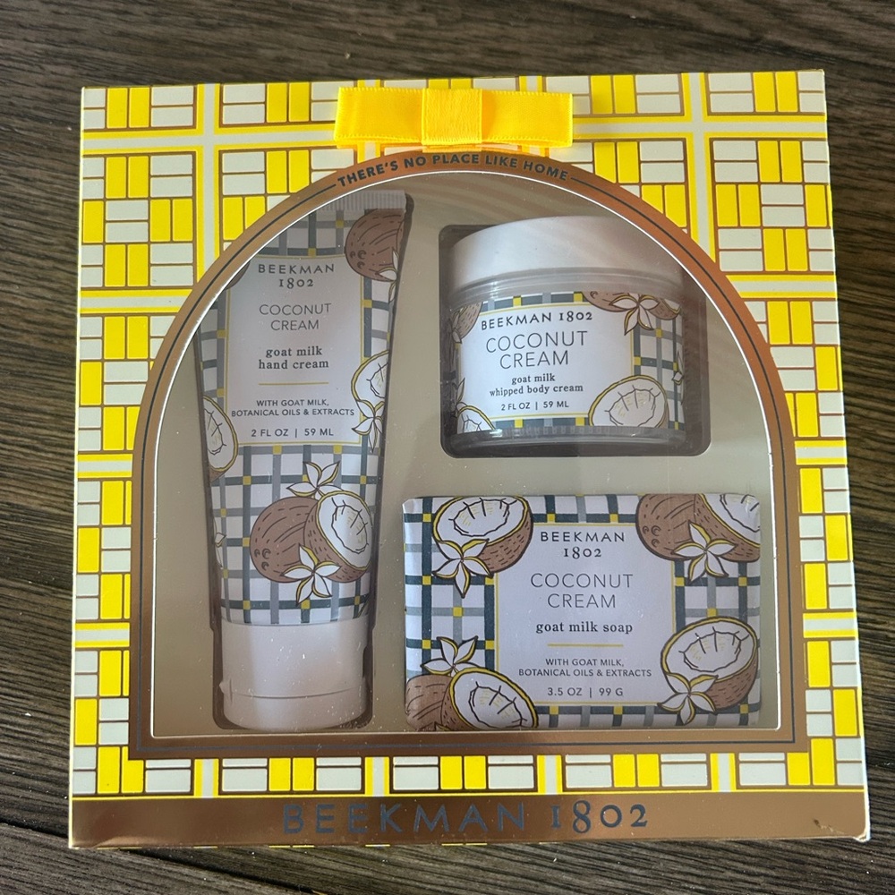 Beekman 1802 Coconut Cream Trio- NWT